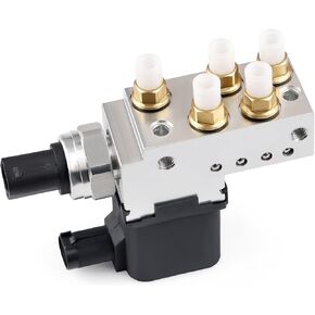 JDMON Air Suspension Valve Block Air Supply Compatible with Mercedes-Benz CLS500 CLS550 E320 E350 E500 E55 E63 AMG 2006 2007 2008 2009 2010 2011, Replace 2113200158