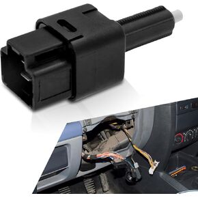 1 PC Car Brake Light Switch, Auto Replacement Parts, Basic Brake Light Switch Assembly, Compatible with 2003-2019 Sentra Infiniti 2004-2010 QX56 OE: 25320AX00A 25320AX00C 25320-AX00B (Black)