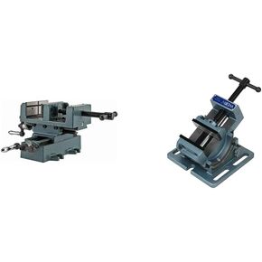 Wilton Cross-Slide Drill Press Vise, 4" Jaw Width & Max Opening, 1-3/8" Jaw Depth (Model CS4)