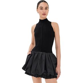 Sea Women's Belen Taffeta Knit Mini Bubble Dress