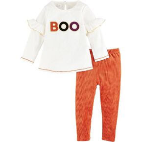 Mud Pie Baby Girls Children's Halloween Tunic and Legging