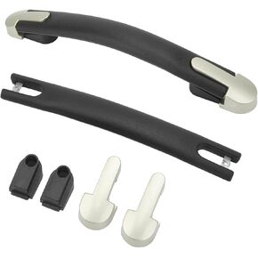 Milltrip 9 inch Plastic Luggage Handle Replacement, Luggage Case Pull Handle Strap, Suitcase Long Strap Grip Replacement for Repairing