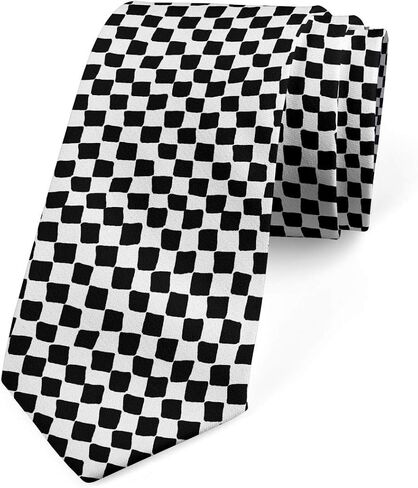 Ambesonne Necktie, Ocean Waves Summer, 3.7", Blue White in Saudi Arabia