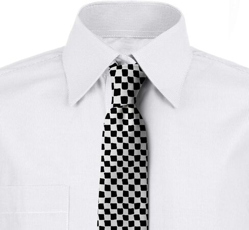 Ambesonne Necktie, Ocean Waves Summer, 3.7", Blue White in Saudi Arabia