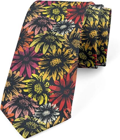 Ambesonne Necktie, Ocean Waves Summer, 3.7", Blue White in Saudi Arabia