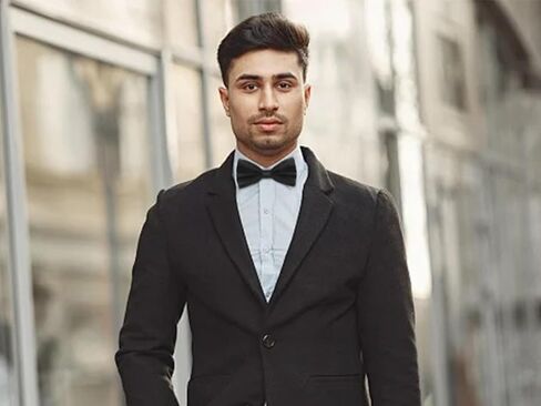 Mens Bow Tie, Solid Color Bowties Adjustable Pre Tied Tuxedo Bow Ties for Wedding Graduation Business Party Gifts in Kuwait