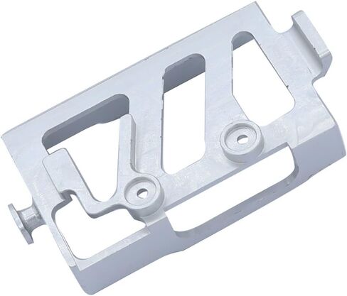 Metal Battery Tray Mounting Plate with Tie for TRX4M 1/18 RC Crawler Car Upgrade Parts (Black) in Saudi Arabia