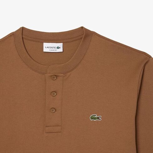 Lacoste Men's Long Sleeved Cotton Jersey T-Shirt in Kuwait