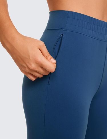 CRZ YOGA Womens Butterluxe High Waisted Joggers 27 Inches - Buttery Soft Lounge Yoga Pants with Pockets Workout Leggings in Saudi Arabia