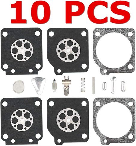 Pack of 5 Carburetor Rebuild Kit Compatible for Stihl Husqvarna Zama RB-69 C1Q-S32 S61 S61A S61B S61C S61D S96 S96A S96B S103 S104 S108 S109 in Saudi Arabia