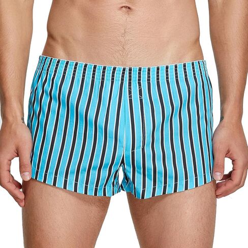 Faringoto Men's Casual Stripe Boxer Shorts Sleepwear Underwear Men Pajamas Sleep Bottoms Panties in Saudi Arabia