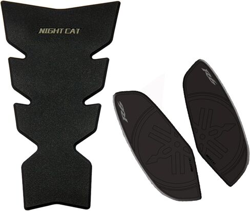 NIGHT CAT Motorcycle Tank Pad,Compatible with YZF-R6 2008-2016,Fuel Tank Sticker Fishbone Sticker Anti-Skid Sticker Fuel Tank Protection Sticker,Tank Side Traction pad（Tank Side Traction pad） in Saudi Arabia