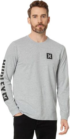 Hurley The Box Long Sleeve Tee Bone XL in Saudi Arabia