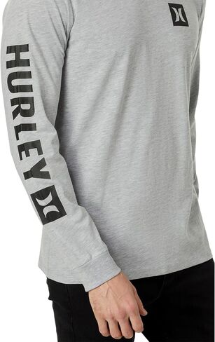 Hurley The Box Long Sleeve Tee Bone XL in Saudi Arabia