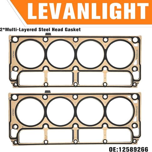 MLS Head Gasket Set Compatible with Chevy Silverado Tahoe Avalanche Express Suburban, GMC Sierra Savana Yukon Cadillac Isuzu 4.8L 5.3L V8-2002-2011.Repalce#CS9284, HS26191PT.Engine Gasket Kit in Saudi Arabia