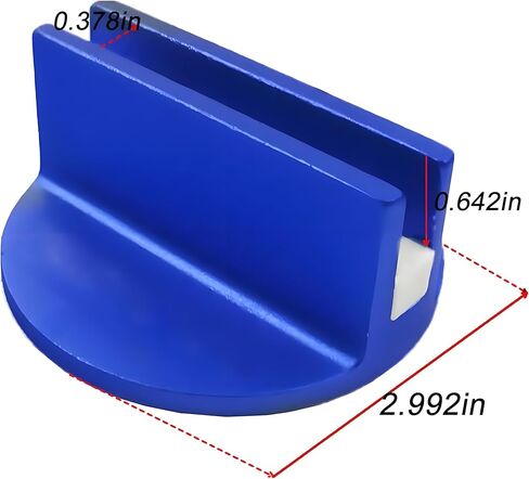 iFJF Car Universal Floor Jack Disk Pad Slotted Magnetic Side Adapter Pinch for All Model Cars Red in Kuwait