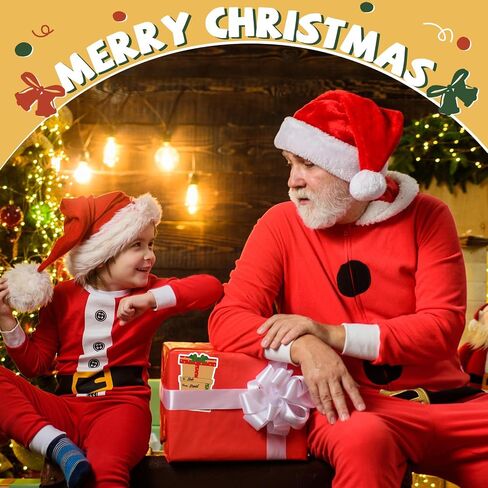 240 Pcs Christmas Gift Tags Stickers Kraft Self-Adhesive Christmas Name Labels Stickers Snowman Santa Claus Gingerbread Name Tags for Xmas Gift Box Decorations,16 Designs(Various Styles) in Saudi Arabia