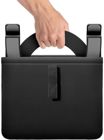 Twelve South Curve Flex | Ergonomic Height & Angle Adjustable Aluminum Laptop/MacBook Stand/Riser, fits 10"-17", Folds Flat for Portability -Travel Pouch Included, Matte White in Saudi Arabia