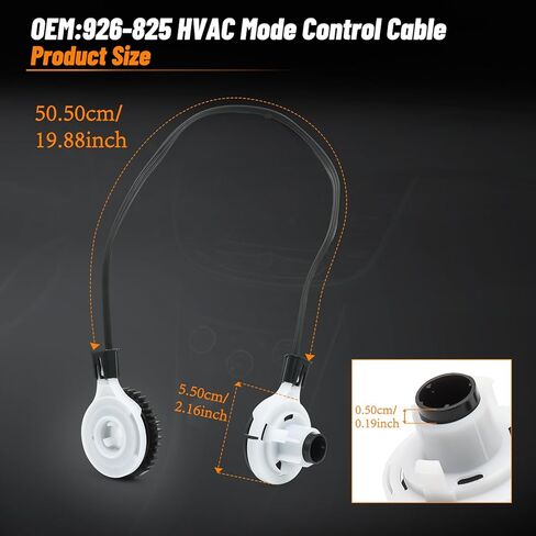 926-822 كابل التحكم في سخان HVAC لسيارة شيفروليه سونيك 2012-2020، 2015-2021 شيفروليه تراكس HVAC كابل التحكم في درجة الحرارة 95476707 استبدال أجزاء السخان 926822 in Kuwait