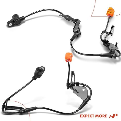 مستشعر سرعة العجلات A-Premium ABS متوافق مع موديلات Acura - RSX 2002 2003 2004 2005 2006، القاعدة - جانب السائق الأيسر الأمامي، استبدال # 57455S6M013 in Saudi Arabia