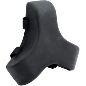 Allstar Performance ALL52322 Black Molded 3-Spoke Design Steering Wheel Pad with Velcro Straps