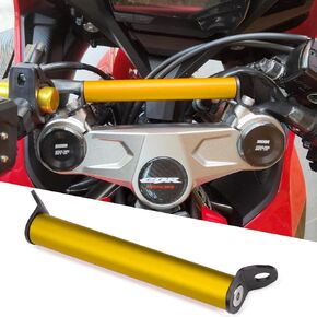 Motorcycle GPS Bracket Navigation Bracket Phone Holder Compatible with Honda CBR650R (2018-2024) (Black)