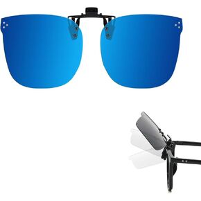 Polarized Clip on Sunglasses Over Prescription Glasses UV400 Protection (Including Non-flip Up & Flip Up) TS-CO-3168