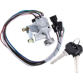 Motoforti Ignition Switch Lock Cylinder with Key Replace for Mazda B2000 1986-1987 for Mazda B2200 1987-1993 for Mazda B2600 1989-1993 UB3976290 Long-lasting