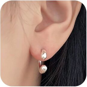 REELMAR Gothic Claw Earrings for Women Men Gold Ear Jacket Front and Back Earrings Dragon Claw Horn Stud Earrings Hypoallergenic Wolf Tooth Goth Punk Earrings Fantasy Jewelry
