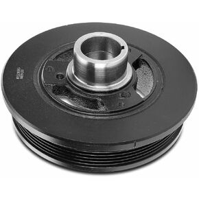 A-Premium Engine Harmonic Balancer Crankshaft Pulley - OHV L6 4.9L - Compatible with Ford Vehicles - 1996 E,F Class, E-150 E-250 E-350 Econoline, F-150, F-250, F-350 & More, Replace# F6UZ6316A