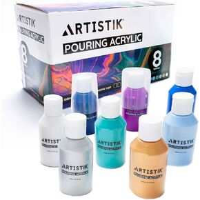 Leather Paint Set with Brushes - 12 x 30ml Acrylic Paints Leather Dye Set for Shoes Bags Boots Sneakers Jackets Car Seat Leather