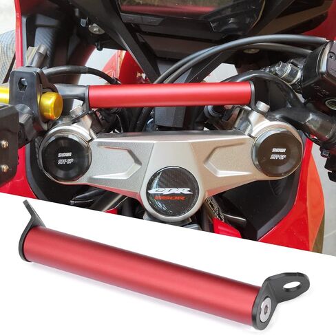 حامل هاتف مزود بنظام تحديد المواقع العالمي للدراجات النارية متوافق مع Honda CBR650R (2018-2024) (أسود) in Kuwait