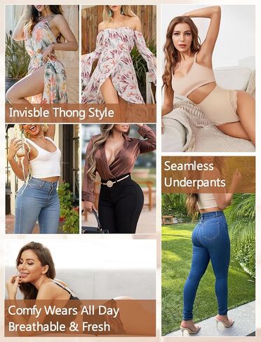 SURE YOU LIKE Tummy Control Thong Shapewear for Women Lace Underwear Seamless Body Shaper in Saudi Arabia