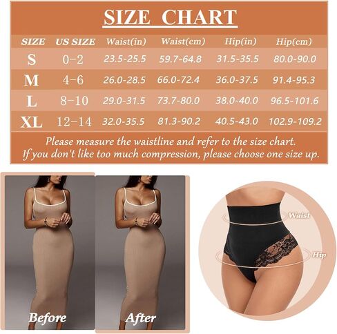 SURE YOU LIKE Tummy Control Thong Shapewear for Women Lace Underwear Seamless Body Shaper in Saudi Arabia