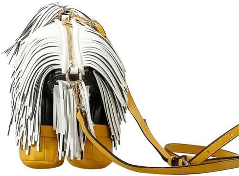 Women Luxury Designer Fringed Handbag Shoulder Bag for Women Cute Puppy Shape Evening Party bag in Saudi Arabia