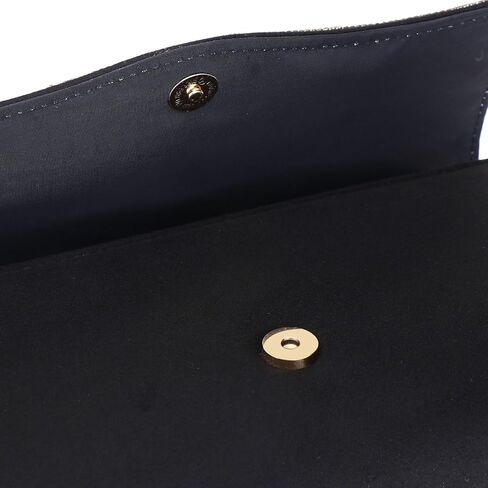 حقائب سهرة نسائية من جلد الغزال الصناعي مغلف بمقبض ومحفظة لامعة من حجر الراين حقائب يد نسائية لحفلات الزفاف والحفلات الراقصة in Kuwait