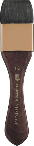 Princeton Artist Brush, Neptune Series 4750, Synthetic Squirrel Watercolor Paint Brush, Mottler, Size 2 Inch in Kuwait