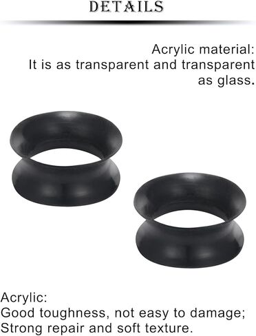 Kridzisw Silicone Ear Gauges Set 10G 8G 6G 4G 2G 0G 00G 12mm 14mm 16mm 18mm 20mm Ultra Thin Flexible Gauges Plugs Tunnels Earrings Flesh Expander Stretching Kit Gauge Earlets for Women Men in Kuwait