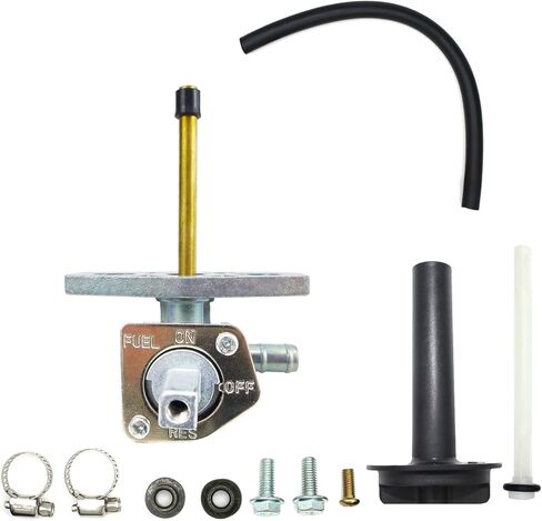 Fuel Petcock with Lever Screw Petcock Fuel Shutoff Valve for Honda Recon 250 TRX250 1997-2014,Honda Rancher TRX350 2004-2006,Honda Rancher TRX420 2007-2013 Universal Honda Fuel Tank Switch Valve Part in Kuwait