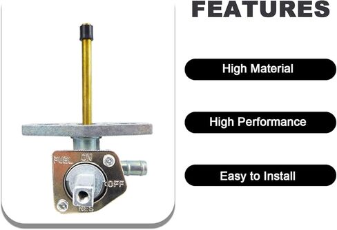 Fuel Petcock with Lever Screw Petcock Fuel Shutoff Valve for Honda Recon 250 TRX250 1997-2014,Honda Rancher TRX350 2004-2006,Honda Rancher TRX420 2007-2013 Universal Honda Fuel Tank Switch Valve Part in Kuwait
