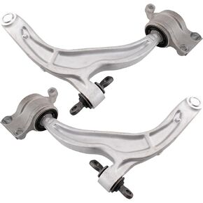 TRQ Front Lower Control Arm with Ball Joint Set Compatible with 2017-2022 Chrysler Pacifica 2020-2022 Voyager