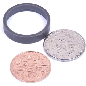 SUMAG 1 set Scotch and Soda Coin (US Half Dollar + Mexican Centavo) Magic Trick Coin Appear Vanish Magic Close up Street Gimmick Funny