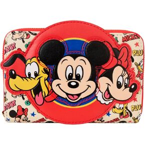 Loungefly Disney Mickey and Friends Classic Zip Around Wallet