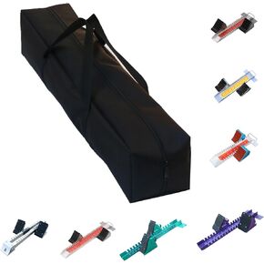 32IN 82CM Durable Black Oxford Fabric Multi-Functional Storage Bag - Travel, Moving, Fitness