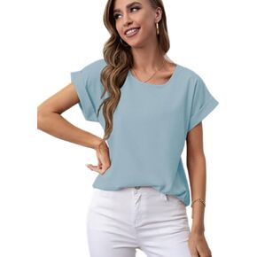 Narecte Womens Tops Dressy Casual,Womens Shirts for Women,Blouses for Women Dressy Casual,Womens T Shirts for Women