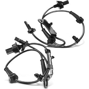 2PCS Front Lest & Right ABS Wheel Speed Sensor for Honda City (17-15), (13-10) / CR-Z (15), (12-11) / Fit (13-09) / Insight (14-10) 57450-TF0-003,57455-TF0-003
