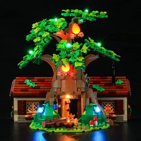 مجموعة إضاءة LED من BRIKSMAX لشخصية ويني ذا بوه - متوافقة مع نموذج مكعبات البناء Lego 21326 - لا تشمل مجموعة Lego