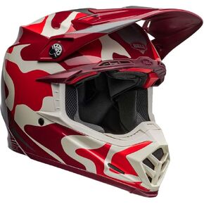 BELL Moto-9S Flex Helmets (Gloss Slayco 24 White/Black - X-Large)
