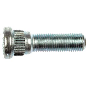 Dorman 610-114 Front 7/16-20 Serrated Wheel Stud - .582 In. Knurl, 1-21/32 In. Length Compatible with Select Pontiac Models, 10 Pack
