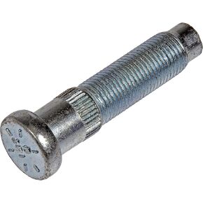 Dorman 610-381 Front 9/16-18 Serrated Wheel Stud - 0.618 In. Knurl, 2-1/2 In. Length Compatible with Select Dodge Models, 10 Pack